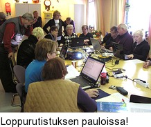 Loppurutistuksen pauloissa!